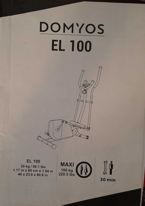 Bicicleta eliptica noua | Domyos EL 100