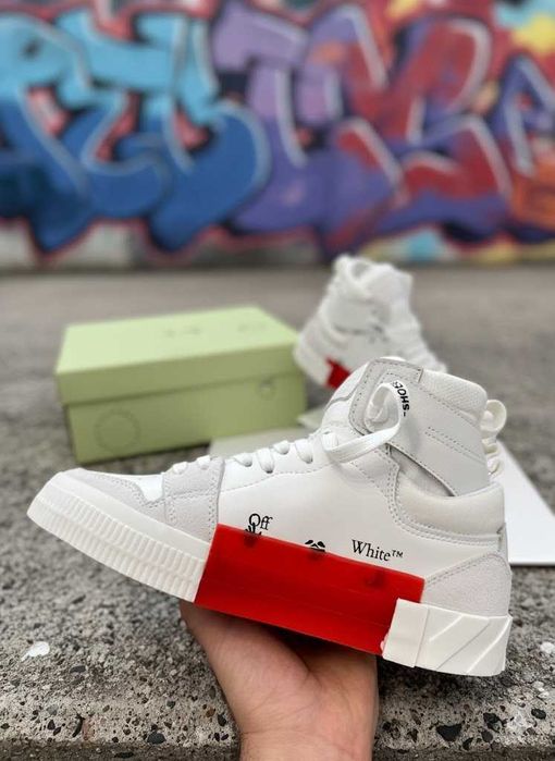 Adidasi Off White High Court 3.0 - Adidasi Premium - Piele Naturala