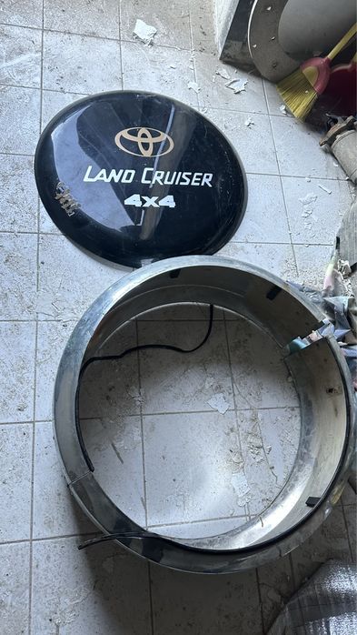 чехол на запасное колесо Toyota Land Cruiser 100