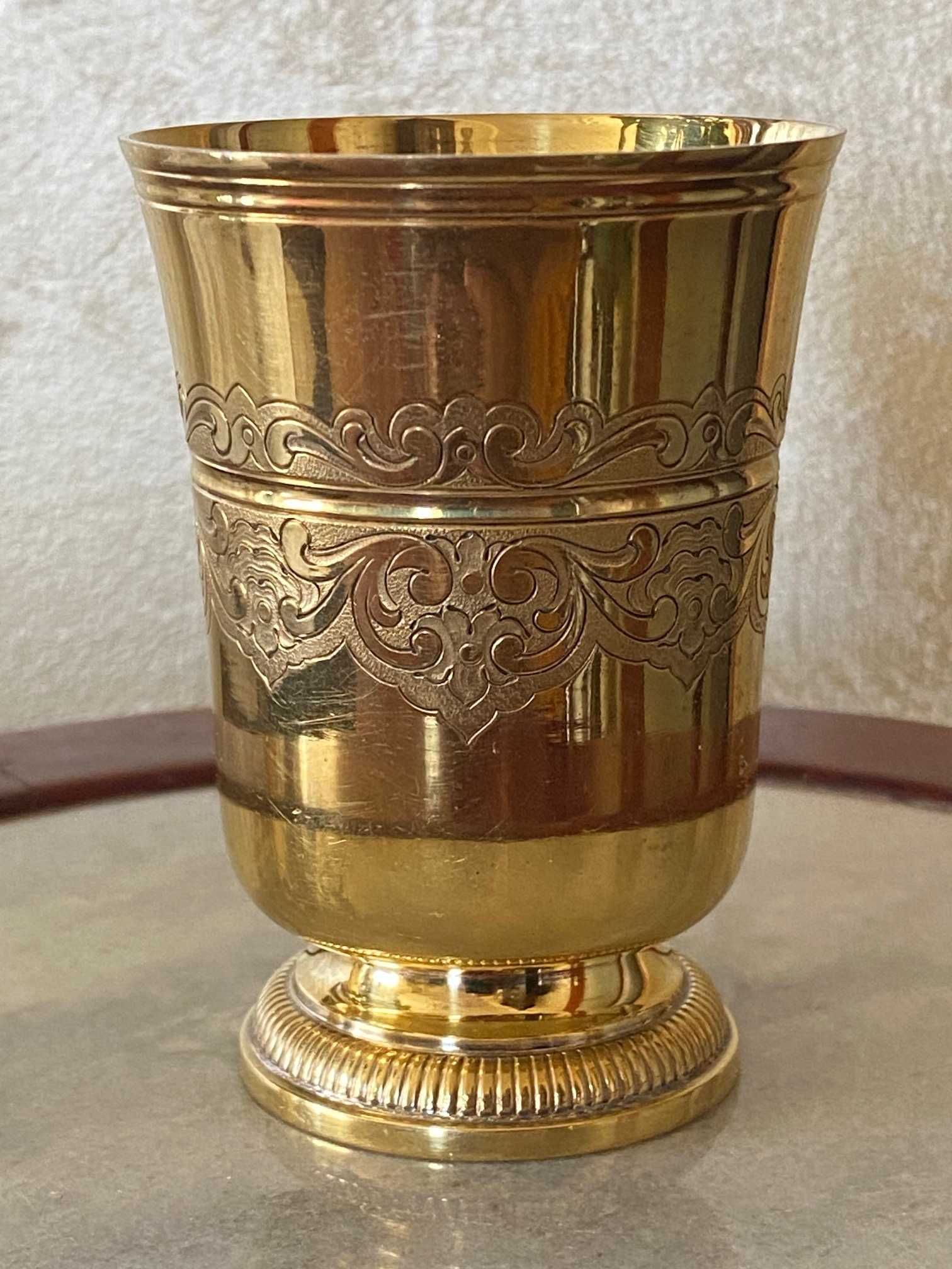 Pahar argint aurit 950/1000