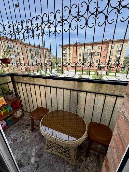 2/2/4 Новостройка Карасу-1 с ремонтом 62м2 частично с мебелью