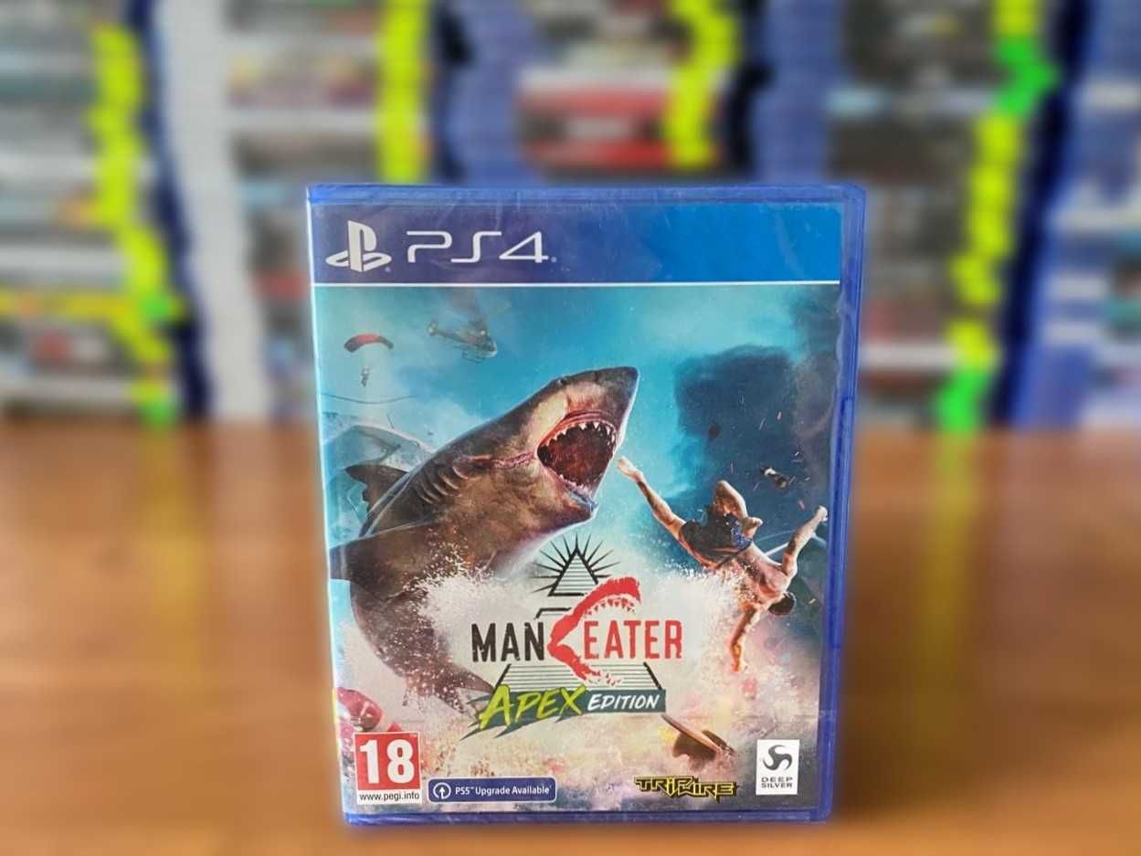 Новый MANEATER Apex Edition PS4/PS5 Огромный Выбор Игр