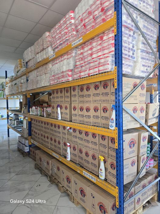 Rafturi metalice profesionale depozitare europaleti sau manual