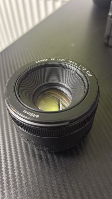 Obiectiv Canon 50mm f1.8 + Samyang 8mm f3.5