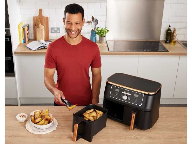Еър фрайър Ninja Foodi MAX Dual Zone AF400EUCP, 9.5L