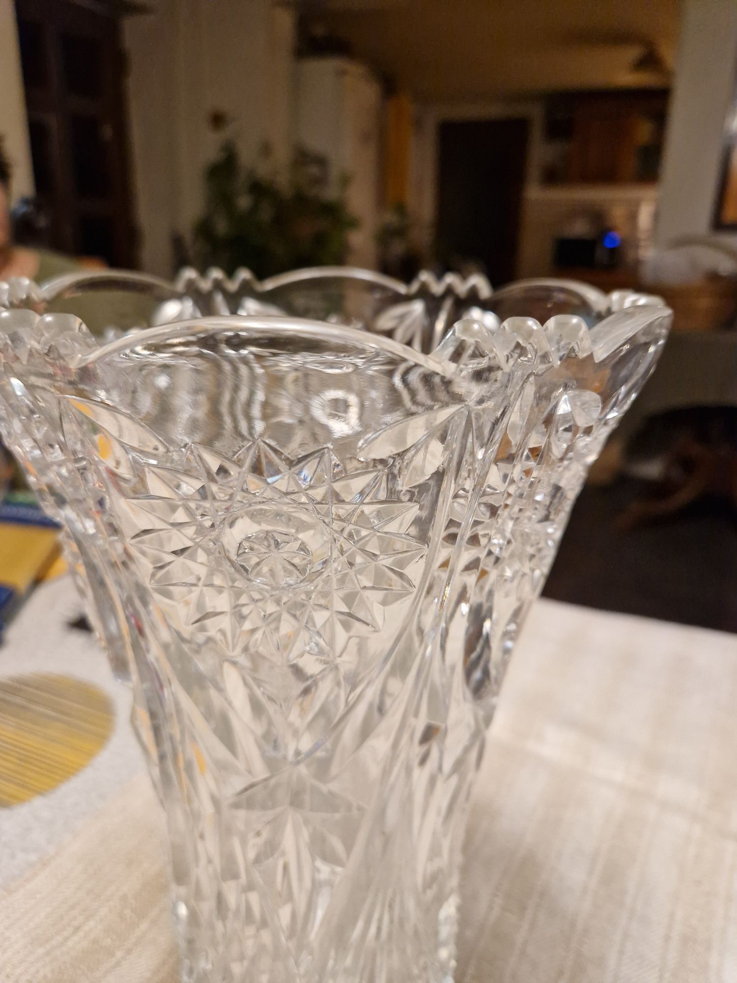 Vaza de cristal vintage