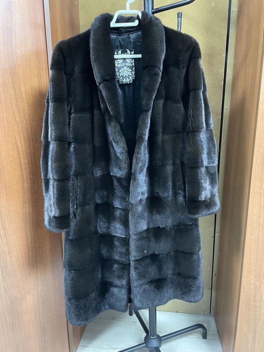 Итальянская шуба ( норка) Nello Santi
