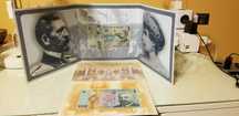 Bancnota Centenar Marea Unire si Bancnota Desavarsirea Marii Uniri