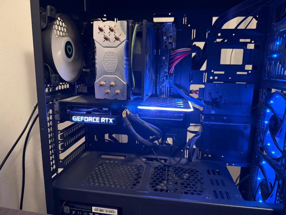 Unitate pc gaming i5 10400f/rtx 3060 ti 8gb