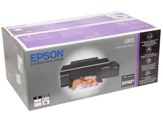 Принтер Epson L805 — отличное состояние, готов к работе