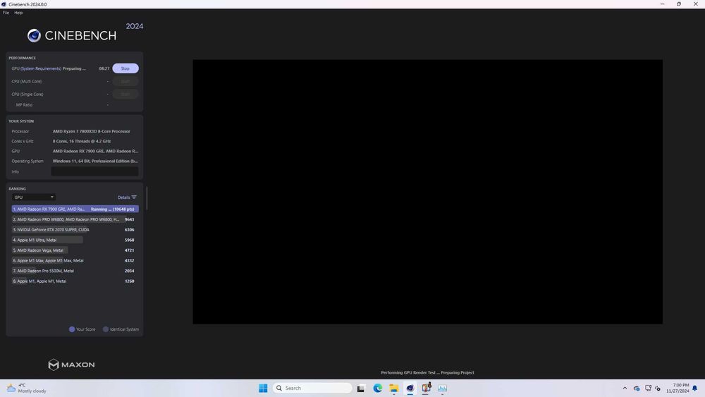 PC ITX Ryzen 7800x3D | Radeon RX 7900 GRE | 32GB DDR5 | 1TB | APA, 11L