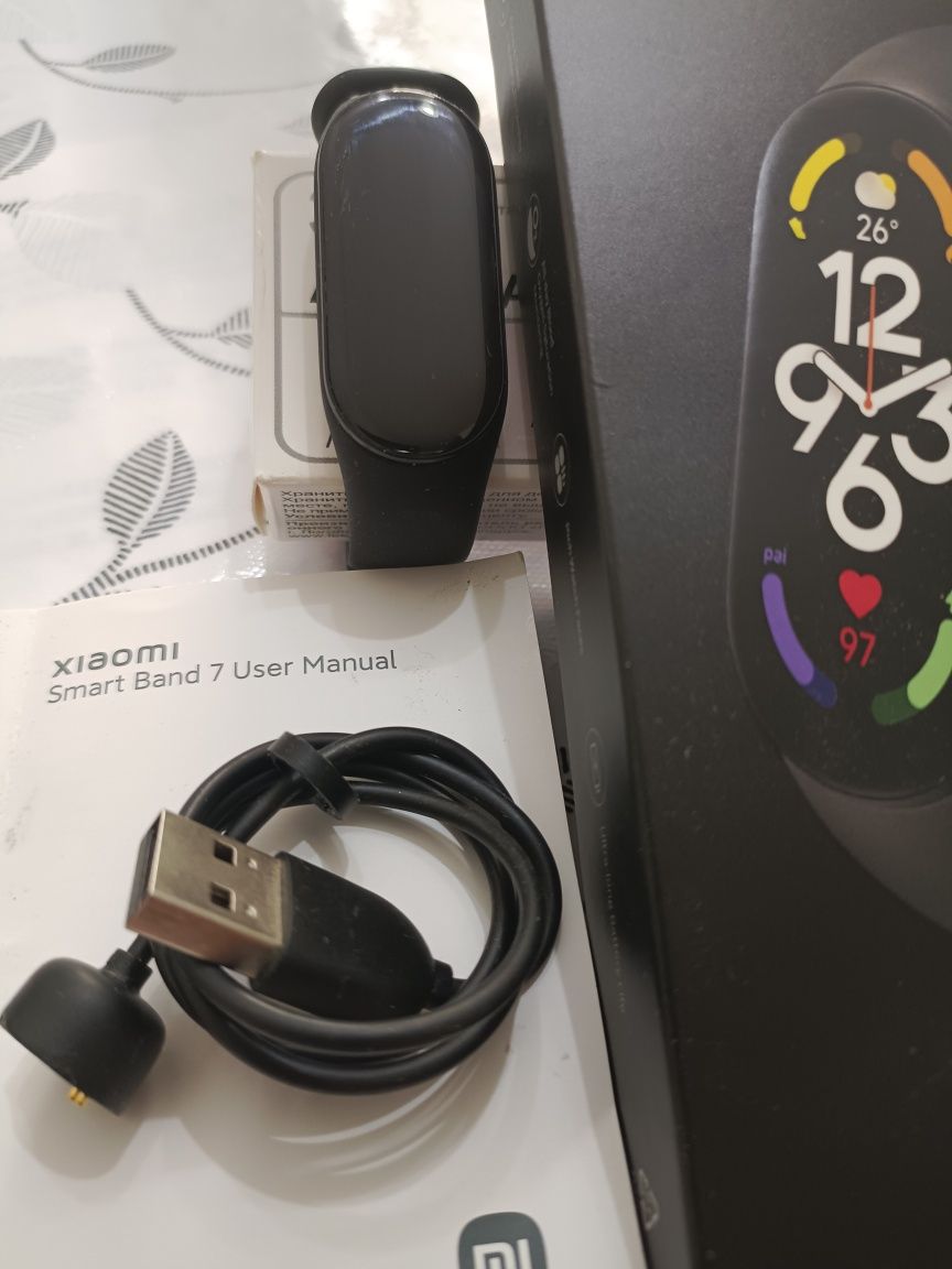 Смарт Xiaomi Band 7 User Manual в упаковке новый