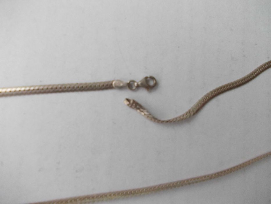 Lant colier vechi din argint 1