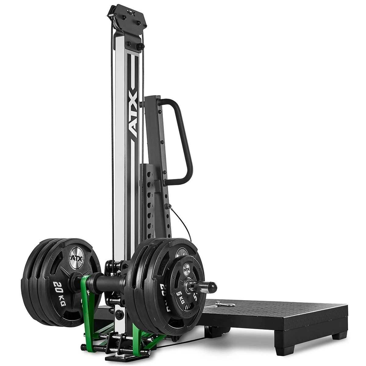 Машина за Клек ATX Roller Belt Squat Machine Уред За Крака Фитнес Уред