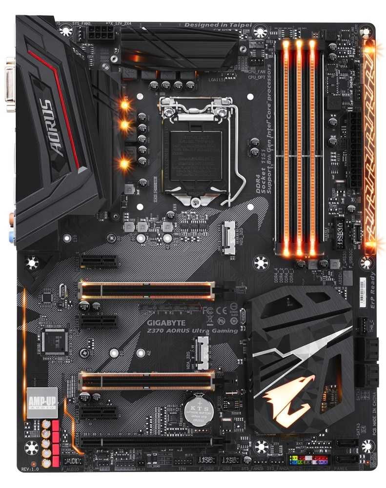 Дъно Дънна платка GIGABYTE Z370 AORUS Ultra Gaming 1151 DDR4 OVERCLOCK