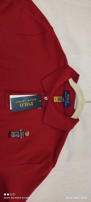 Polo Ralph Lauren # marimea S #  rosu inchis #nou cu eticheta