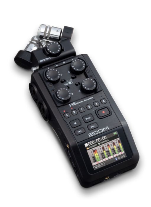 ZOOM H6 Нandy Recorder, состояние как новый, полный комплект