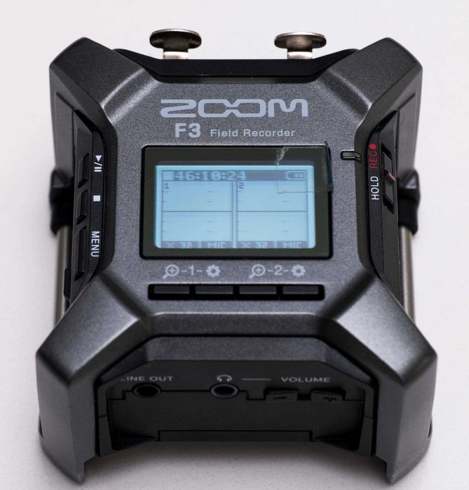 Zoom F3 32-bit Float video production audio recorder