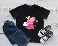 Детски тениски с щампа на Peppa Pig