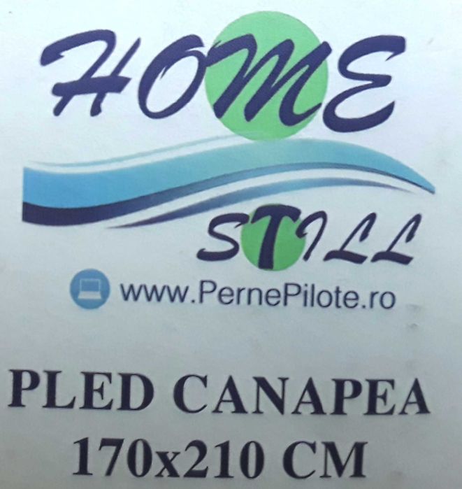 Pled canapea, pat 170 x 210 Cm NOU - 80 Lei