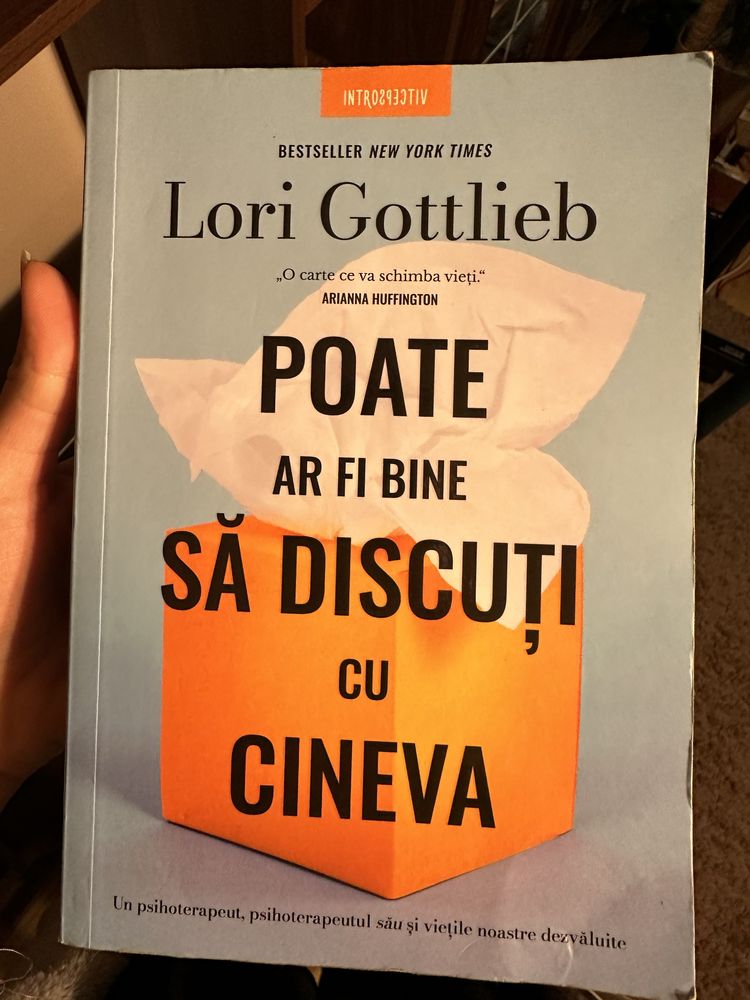 Poate ar fi bine sa discuti cu cineva - Lori Gottlieb