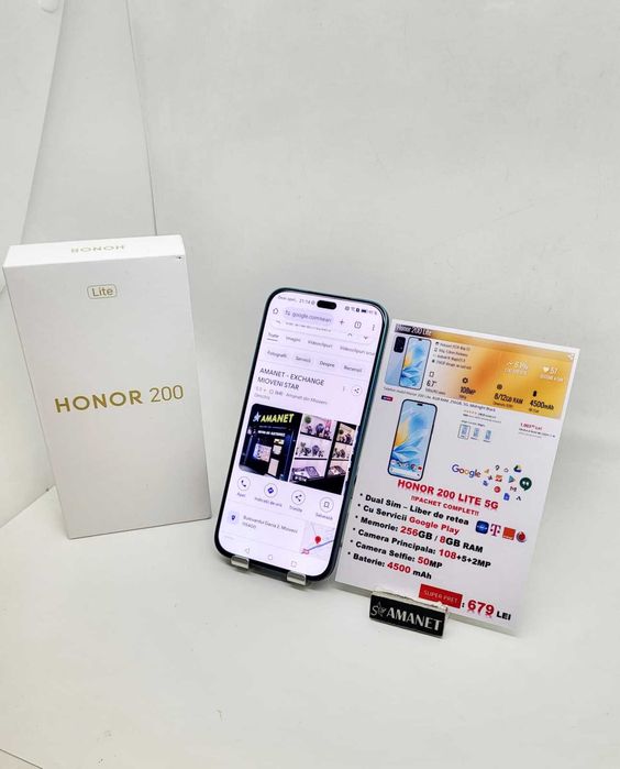 ***STAR*** Shop: Honor 200 Lite - 256 GB - Garantie!