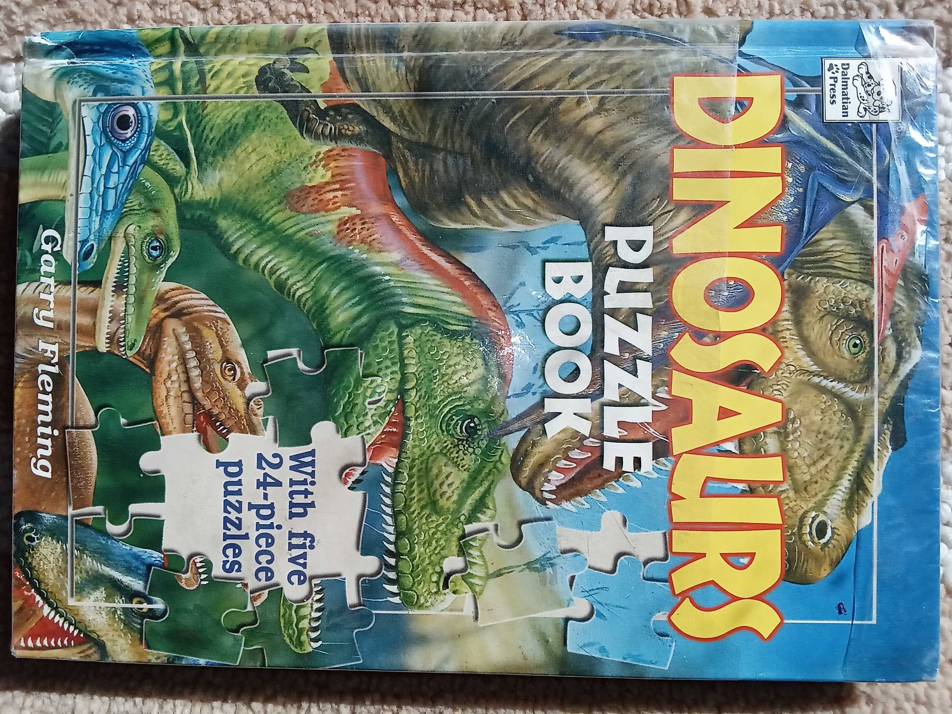Книга-пазлы Динозавры