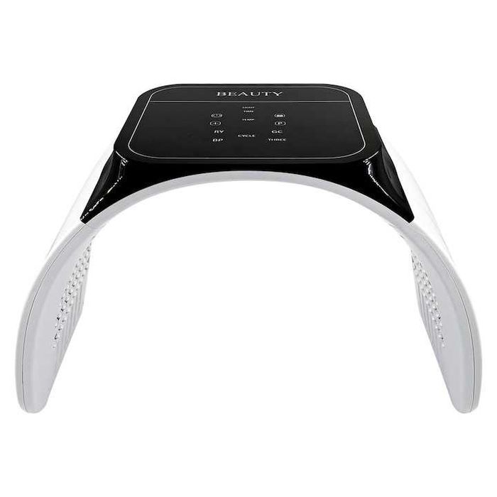 Masca facială cu LED-uri 7 culori - Aparat profesional 242 mărgele LED