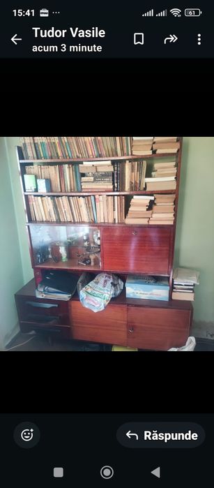 Donez mobila veche dar in stare buna