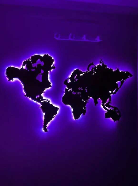 Карта мира . Географическое карта мира. На стену школьникам глобус