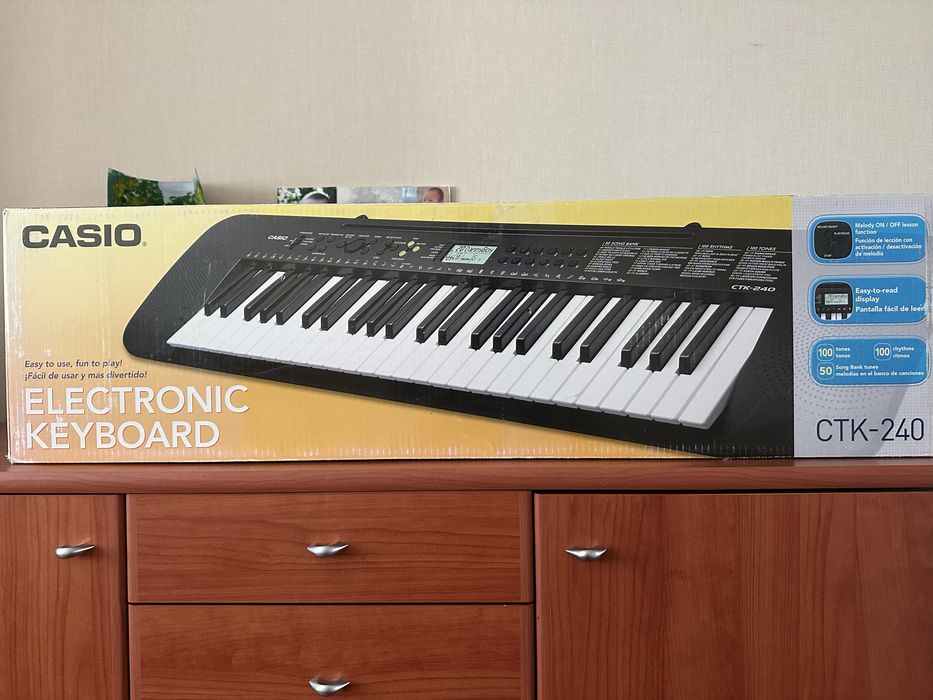 Пианино casio сентизатор электрический