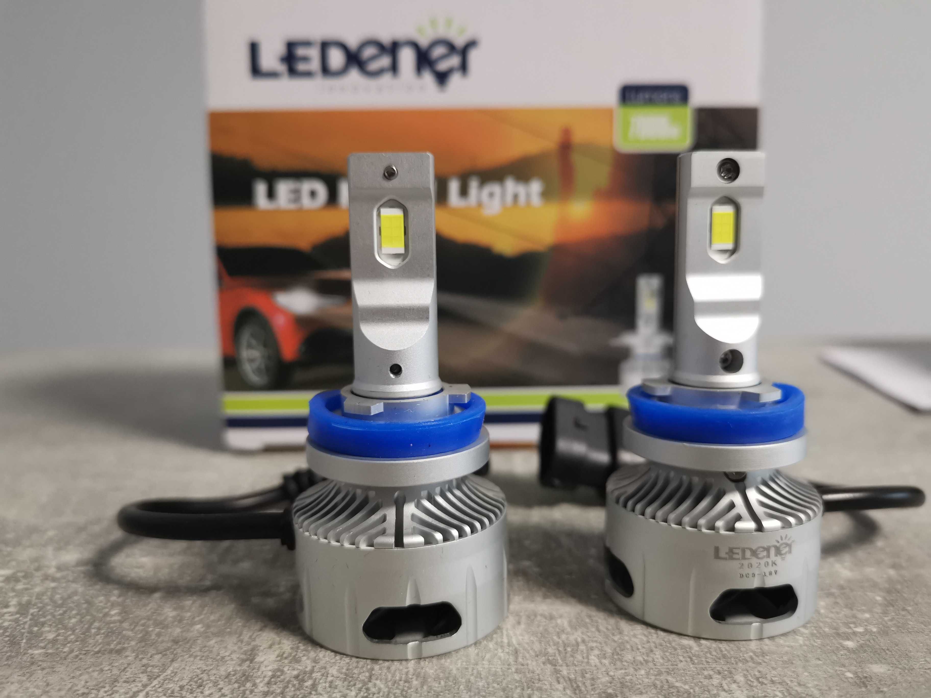 Ledener LED  Canbus  крушки  Н1  Н4  H7 H11 НВ4  40W 7000LM 6000K