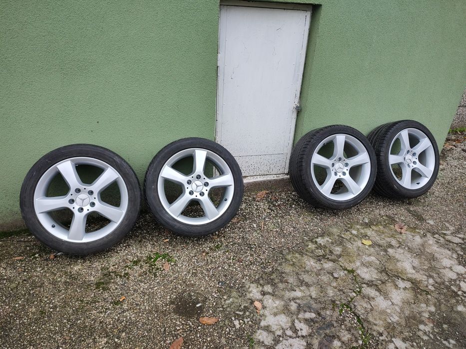 17" оригинални джанти за Мерцедес, спорт пакет, с гуми