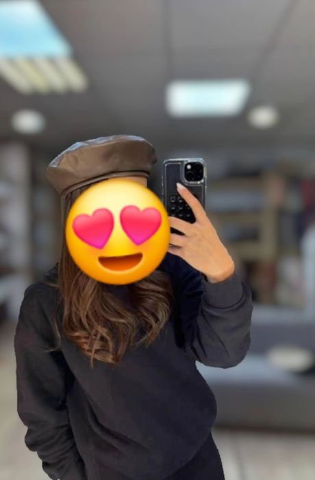 Продам новый берет эко-кожа