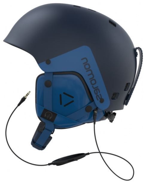 Casca Ski Salomon Brigade Audio Navy L / 59-62 cm