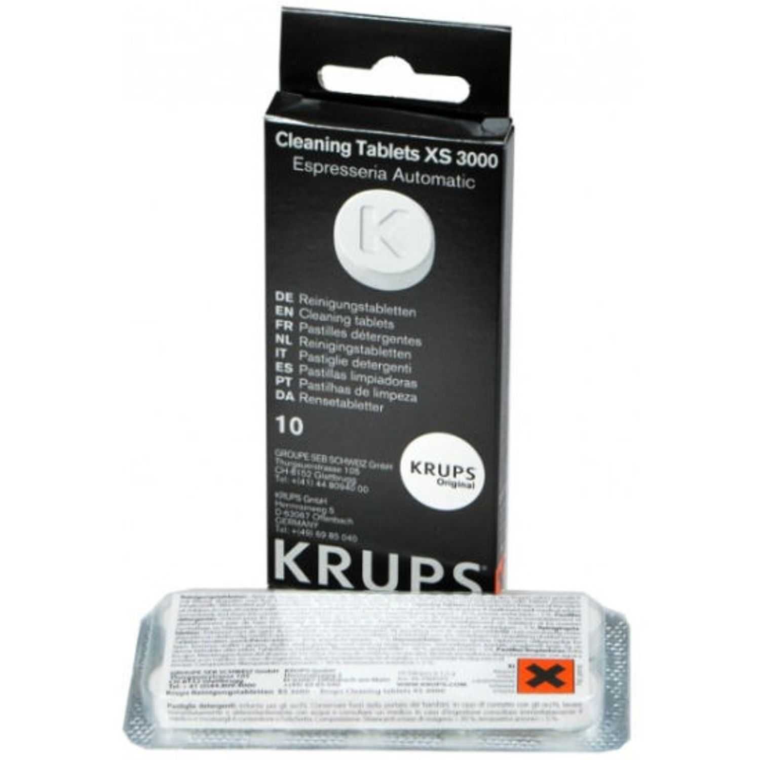 Krups XS3000 pastile curatare