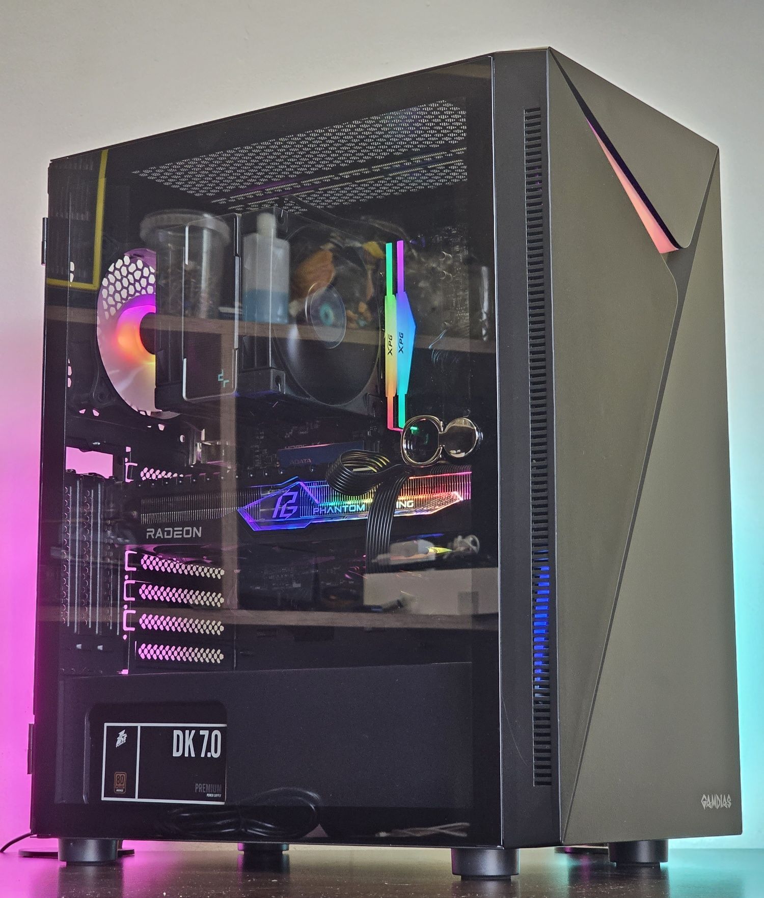 Ryzen 7-7700/RX 7700XT/RAM 32GB DDR5/SSD 512GB/Чисто Нов+Гаранция!