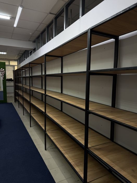 Стеллажи в стиле лофт