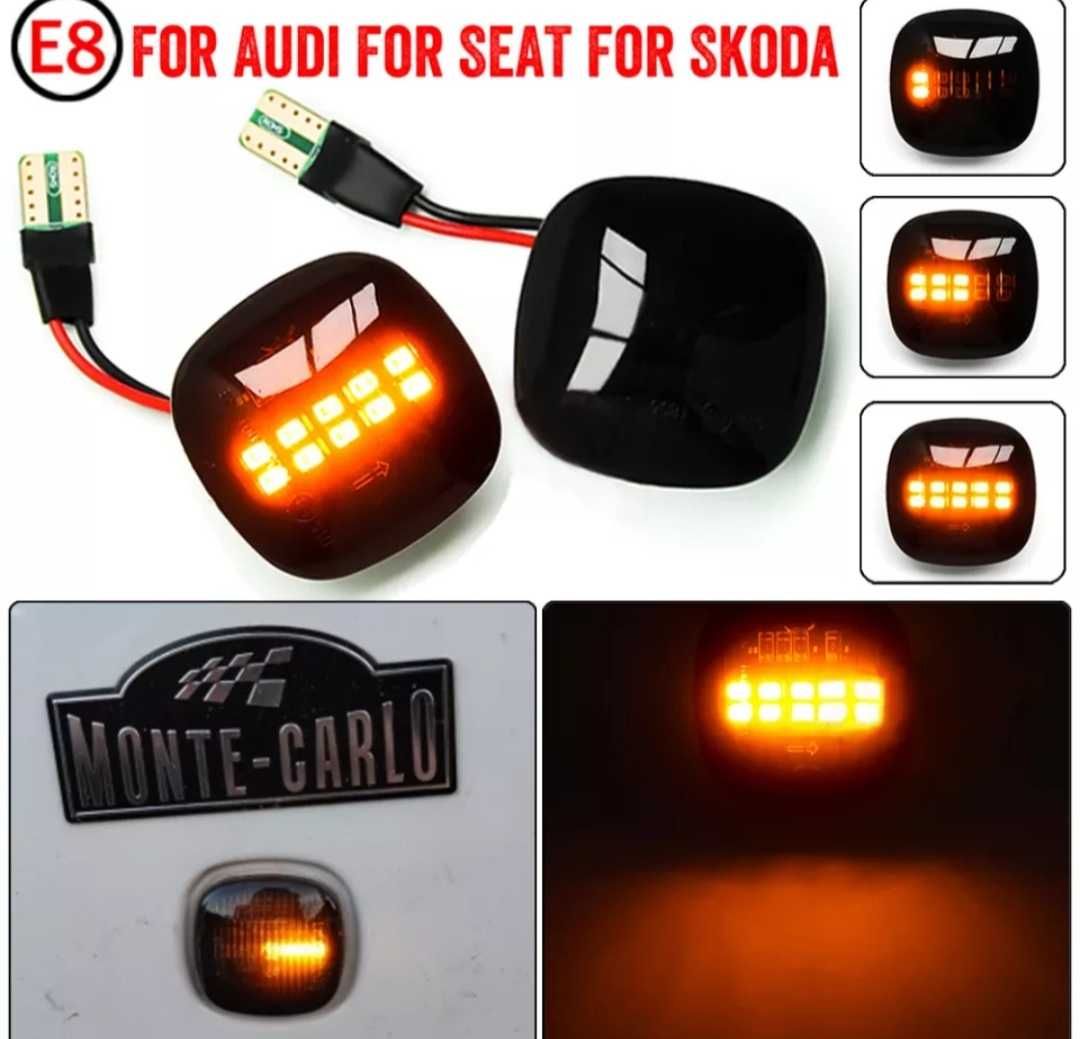 Бягащи мигачи динамични Dynamic LED Audi Seat Skoda Ауди Шкода Сеат