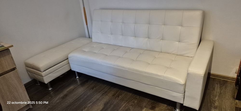 Colțar canapea extensibilă