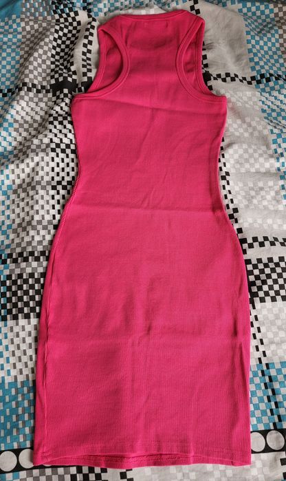 Дамска розова рокля