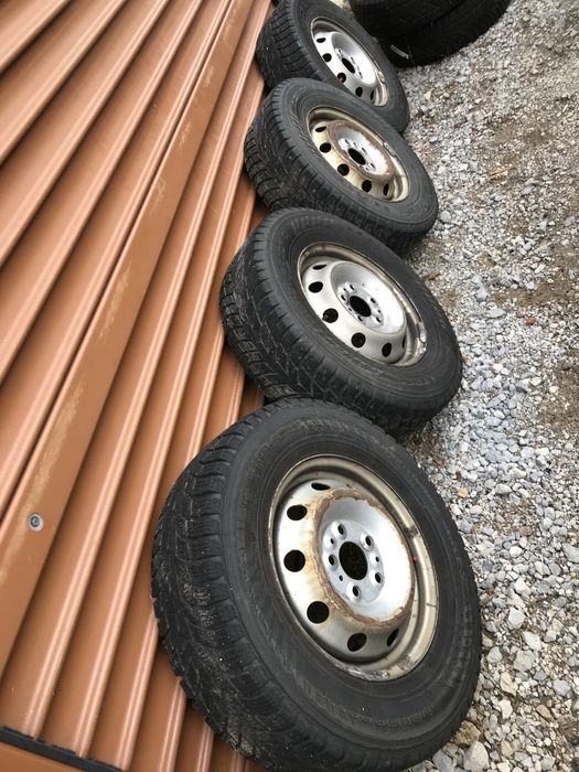 Зимни гуми с джанти за Ситроен джьмпер,Фиат Дукато,215/70R15C