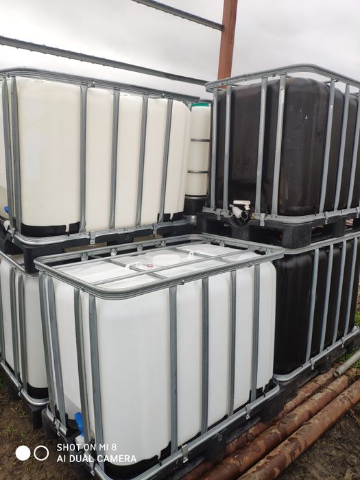 600 l și 1000 l rezerva apă menajeră albe negre corbu cta transport cc