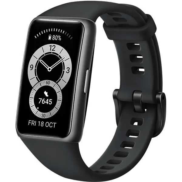 Bratara fitness HUAWEI Band 6 Negru, Roz, Portocaliu - Noua Sigilata