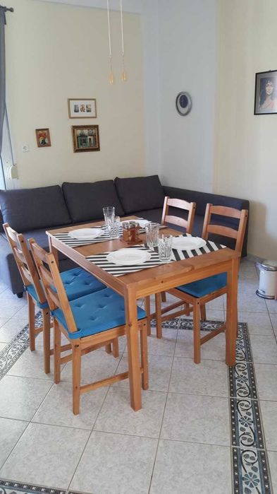 Апартамент "Синьо Лято" /голям/, Паралия Офринио - Гърция, на 70 м от