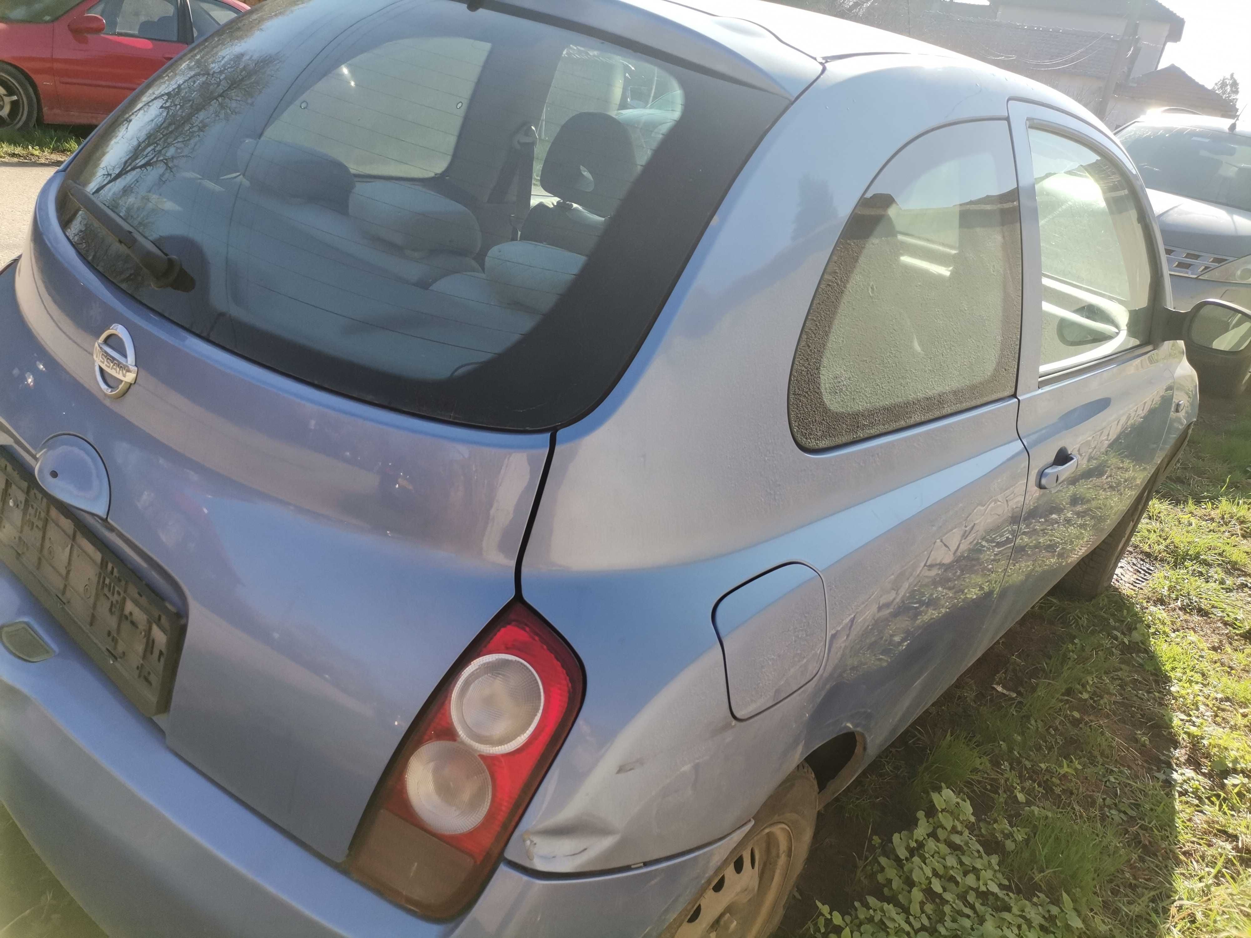 Продавам Nissan Micra K12 1.5 dci на части.