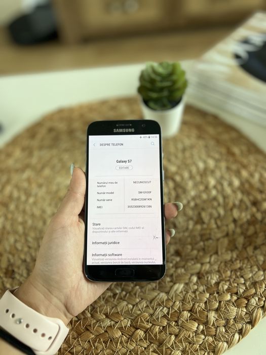 Samsung Galaxy S7 – 32GB, Negru, liber de rețea