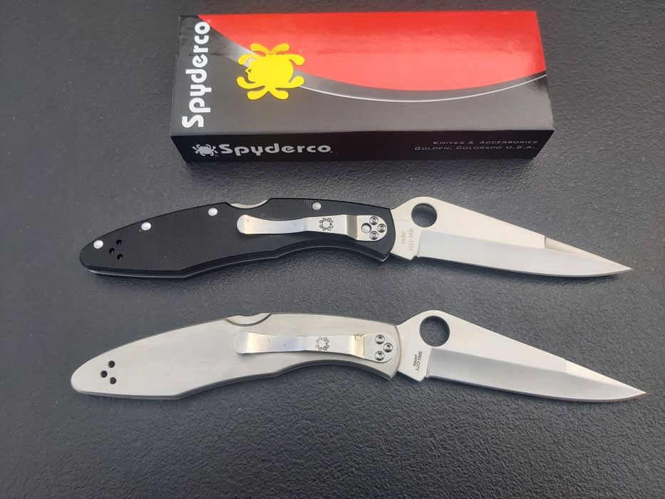 Сгъваем нож Spyderco Police4  C07 два модела