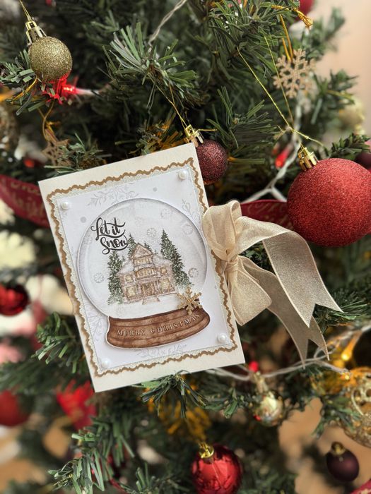 Ръчно изработени коледни картички