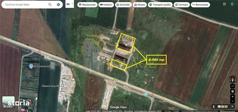Ansamblu industrial 8.500 mp cu hale si utilitati complete, Letcani, a